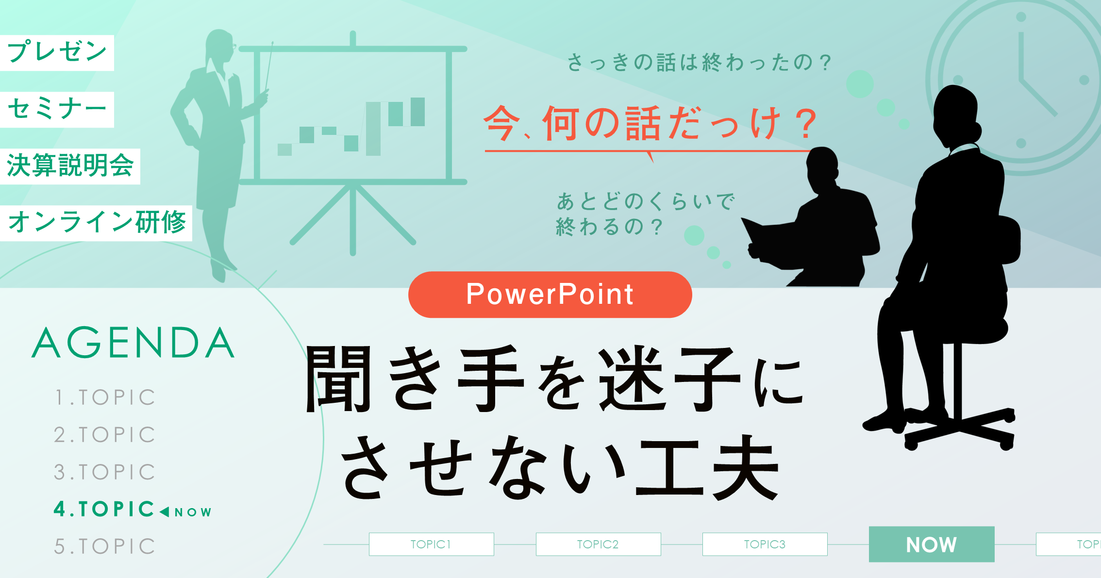 聞き手を迷子にさせないプレゼンスライドの工夫 Incdesign Inc インクデザイン株式会社